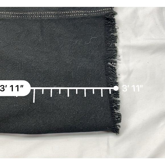 Pistola Women's Amira Long Sleeve Denim Jean Sheath Midi Dress In Noir Size S - Picture 9 of 12